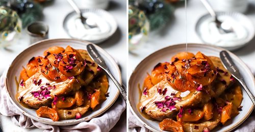 Apricot & Almond Butter French Toast