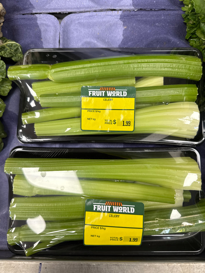 Celery Stick Fresh Cut Tray NZ
