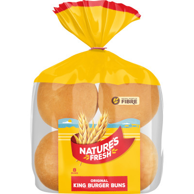 Nature's Fresh Original King Burger Buns 8pk