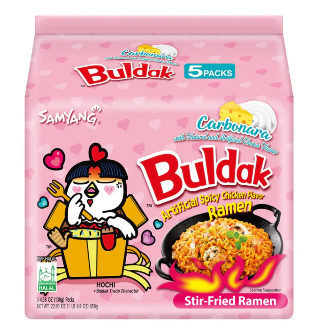 Noodle Samyang Carbo Hot Chicken Flavour Ramen 5pc 650g*