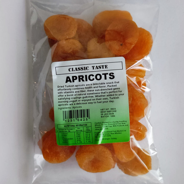 Classic Taste Apricots Turkish 200g