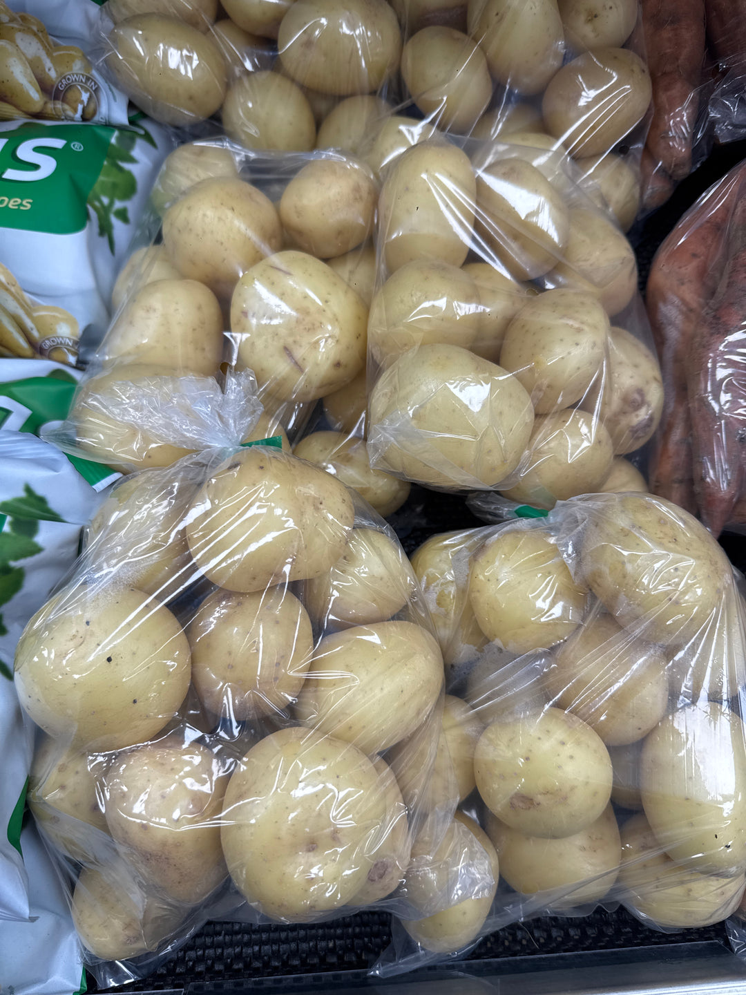 Potatoes White Washed Gourmet 1kg Bag NZ