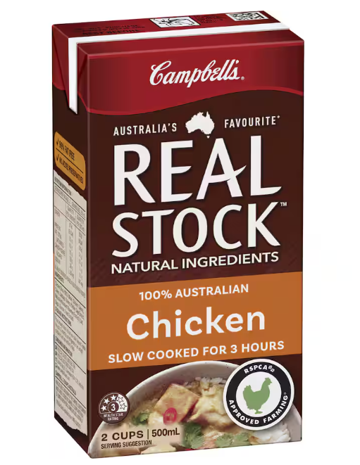 Campbell's Real Stock Chicken Stock Liquid 500ml