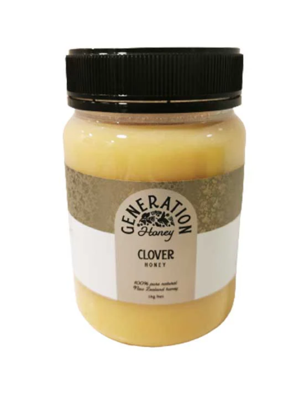 Honey Clover 1kg Creamed - Generation Honey*