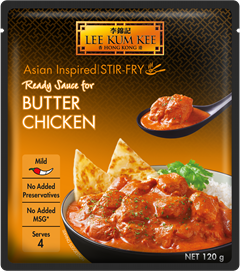 Sauce Simmer Butter Chicken Lee Kum Kee 120g*