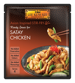 Sauce Simmer Satay Chicken Lee Kum Kee 120g*