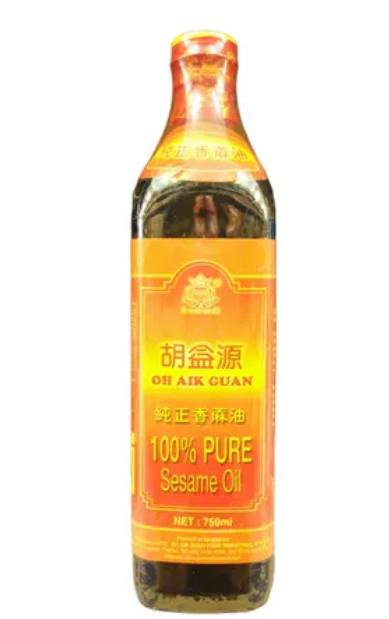 Oil Sesame Pure 100% OAG 750ml