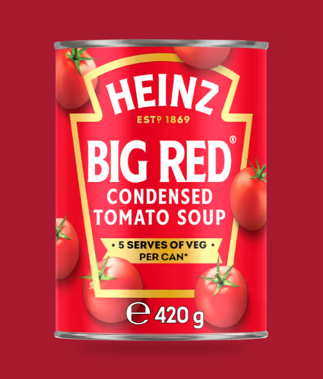 Soup Tomato Big Red Heinz 420g