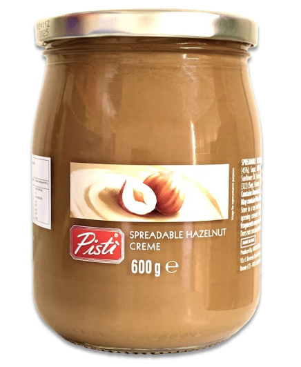 Hazelnut Cream Spread 600g Pisti