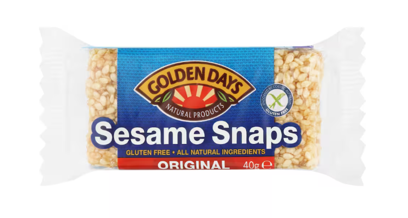 Sesame Snaps Original Golden Days 40g