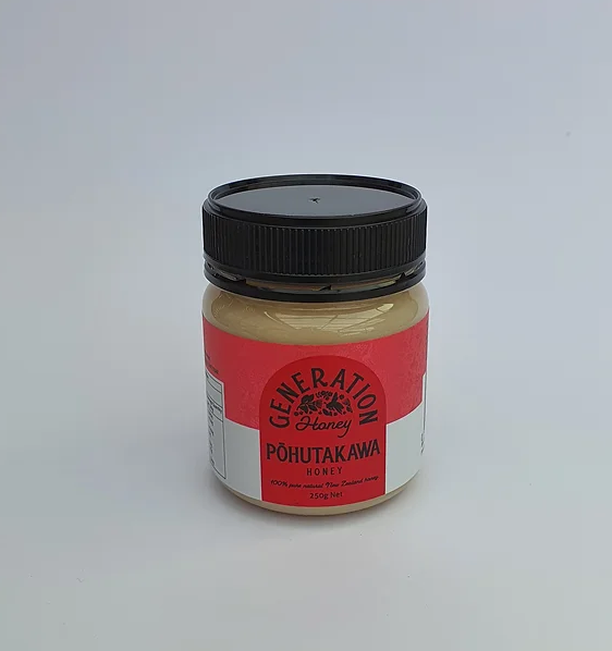 Honey Pohutukawa Creamed 250g - Generation Honey