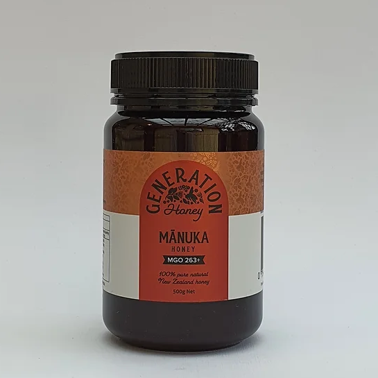 Honey Manuka MGO 263+Generation