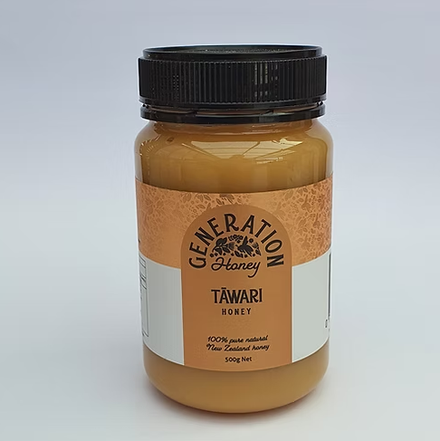 Honey Tawari Creamed 500g - Generation Honey