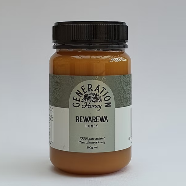 Honey Rewarewa 500g Creamed Generation Honey