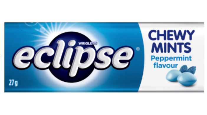 Candy Chewy Mint Peppermint Eclipse 27g