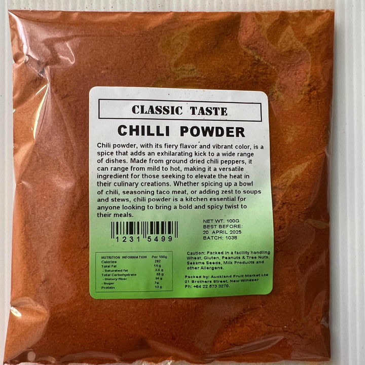 Chilli Powder Classic Taste 100g