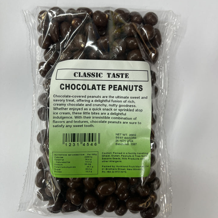Chocolate Peanuts Classic Taste 200g