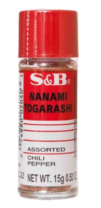 Pepper Assorted Chili (Nanami Togarashi) S&B 15g*