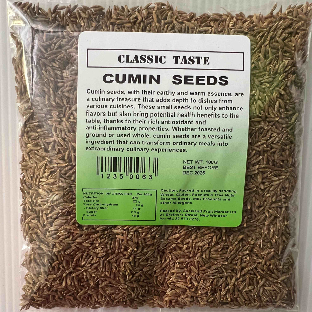 Cumin Seed Whole Classic Taste 100g