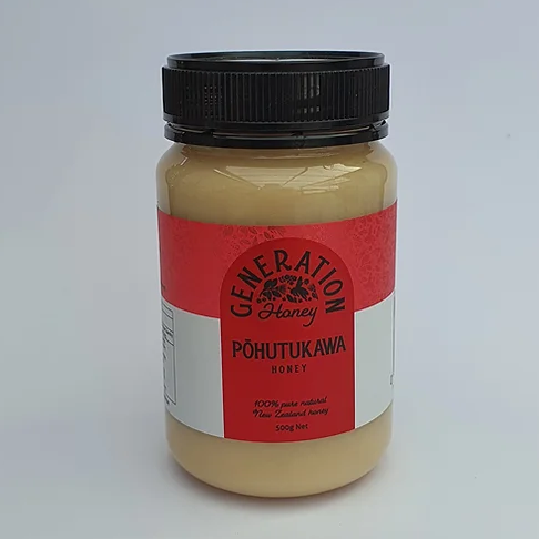 Honey Pohutukawa Creamed 500g - Generation Honey