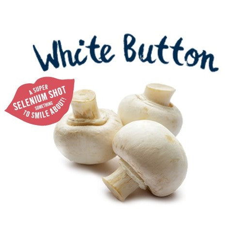 Mushrooms White Button 220gm Bag NZ