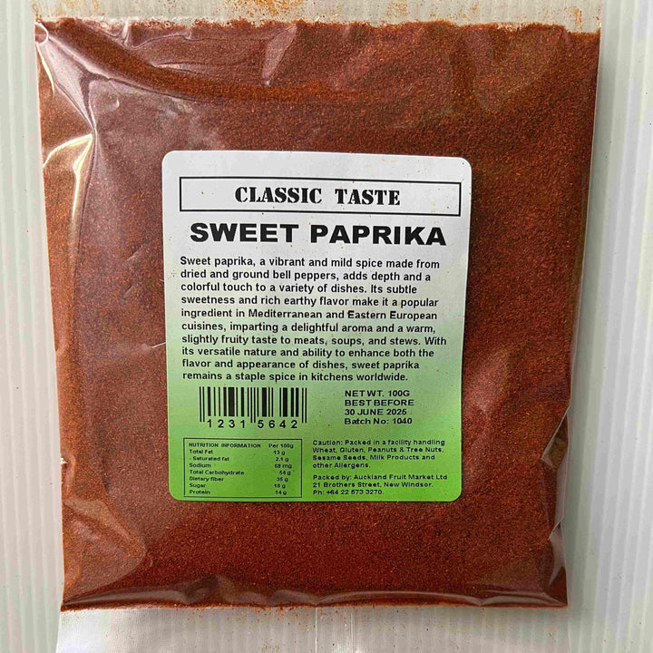 Paprika Sweet Classic Taste 100g