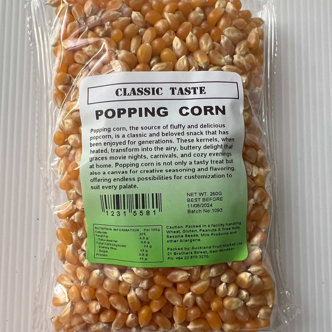 Corn Popping Classic Taste 250g