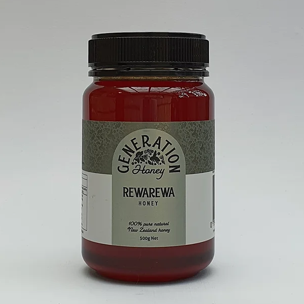 Honey Rewarewa 500g Liquid - Generation Honey