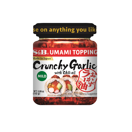 Garlic Crunchy Mild in Chilli Oil 110g