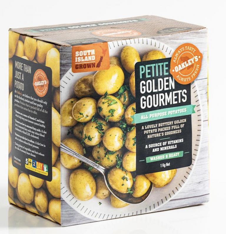 Potatoes South Island Golden Gourmet (1kg Box) – Fruit World