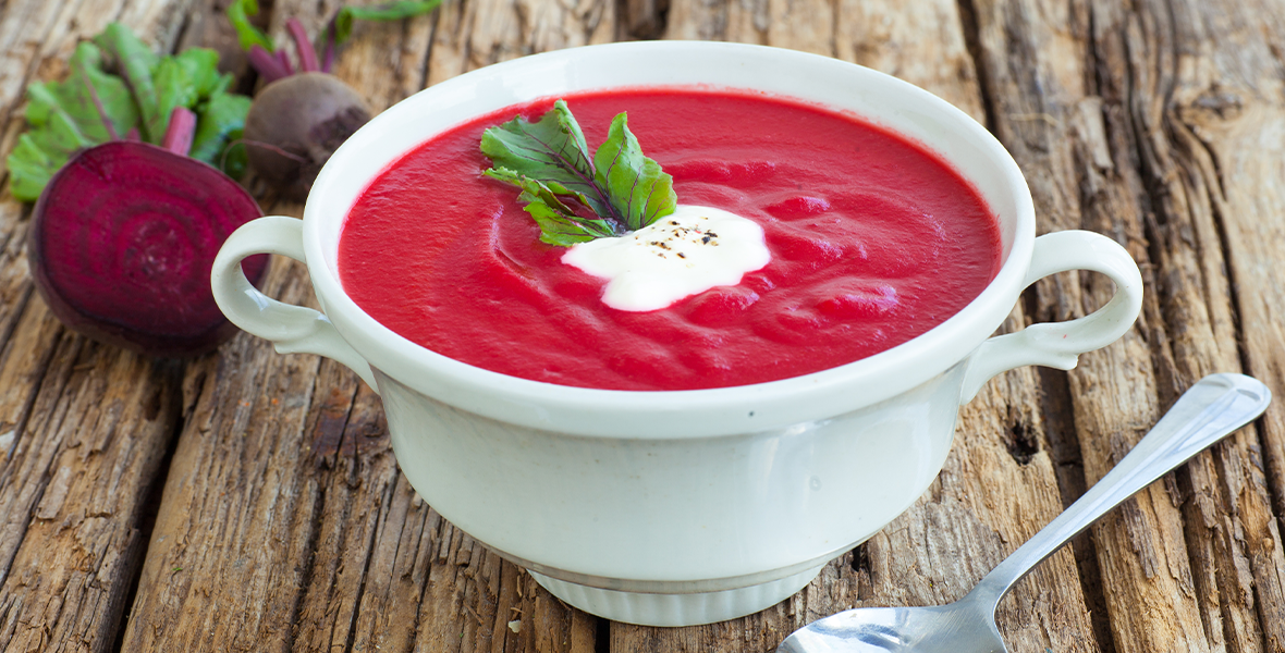 bowl-of-beetroot-soup-on-table