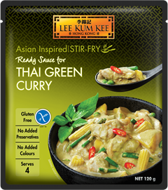 Sauce Simmer Thai Green Curry Lee Kum Kee 120g