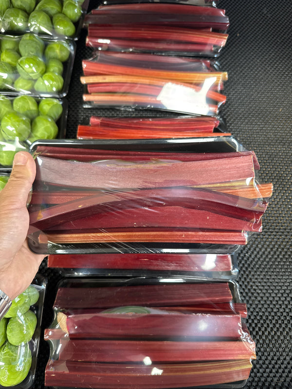 Rhubarb 350gm Tray NZ*