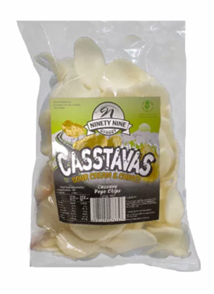 Chips Cassava Sour Cream 99 Street 90g