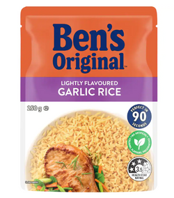 Rice Garlic Bens Original 250g