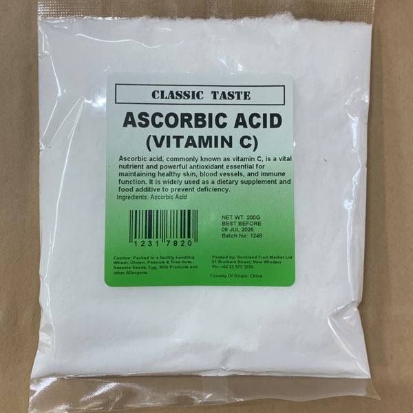 Ascorbic Acid (Vitamin C) 200g