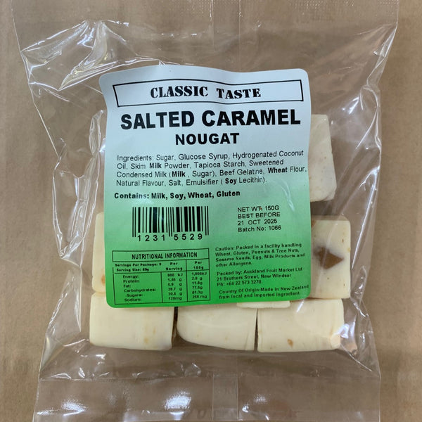 Nougat Salted Caramel 150g