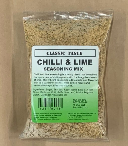 Seasoning Chilli and Lime 80g