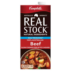 Stock Beef liquid Campbells Reduced Salt 1L