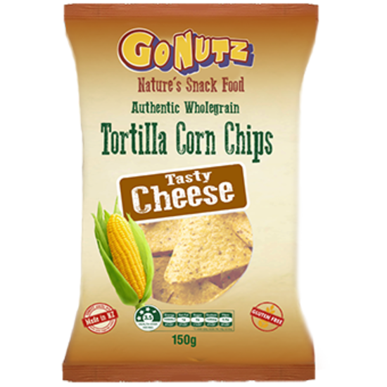 Chips Cheese Tortilla Corn Go Nuts 150g*