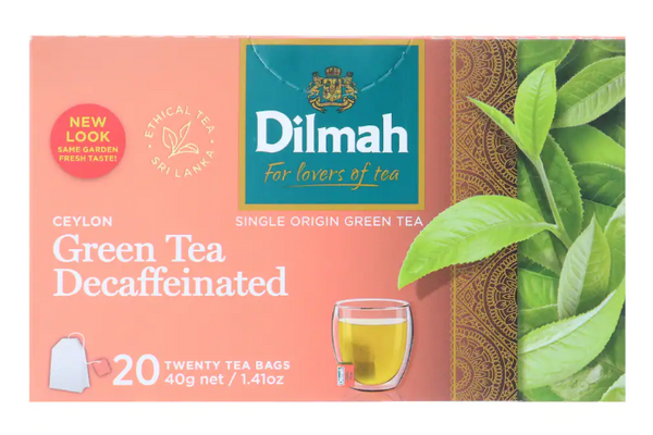 Tea Dilmah Green Tea Decaff 20s