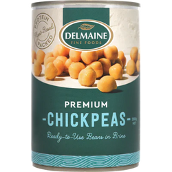 Chickpeas 390g Can Delmaine