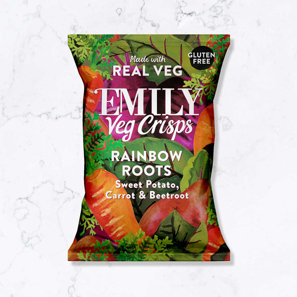 Chips Vege Crisps Emily Rainbow Roots 425g*