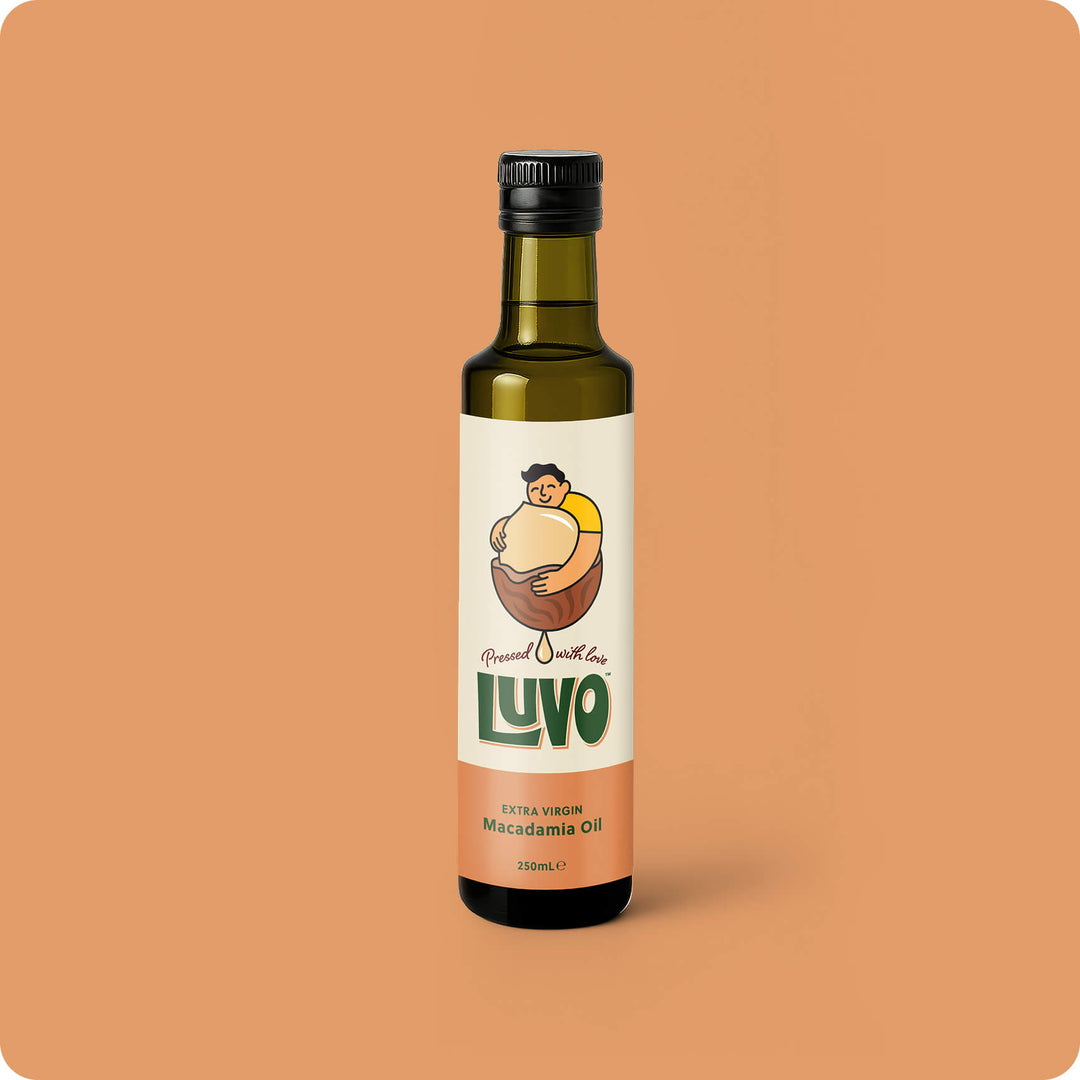 Macadamia Oil Extra Virgin Luvo 250ml