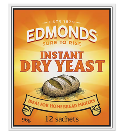 Yeast Dry Instant Edmonds 96g