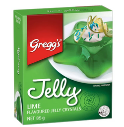 Jelly Lime Greggs 85g