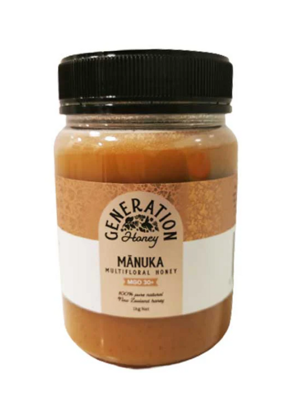 Honey Manuka Multifloral 1kg Creamed 30+ Generation Honey