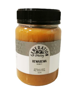 Honey Rewarewa 1kg Creamed - Generation Honey