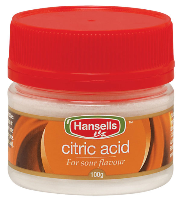 Citric Acid Hansells 100g