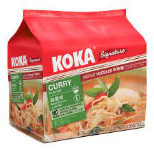 Noodle KOKA NOMSG Curry 5 x 85g